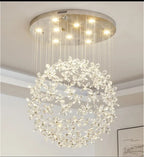 Lustre Cristal Moderne — Escalier