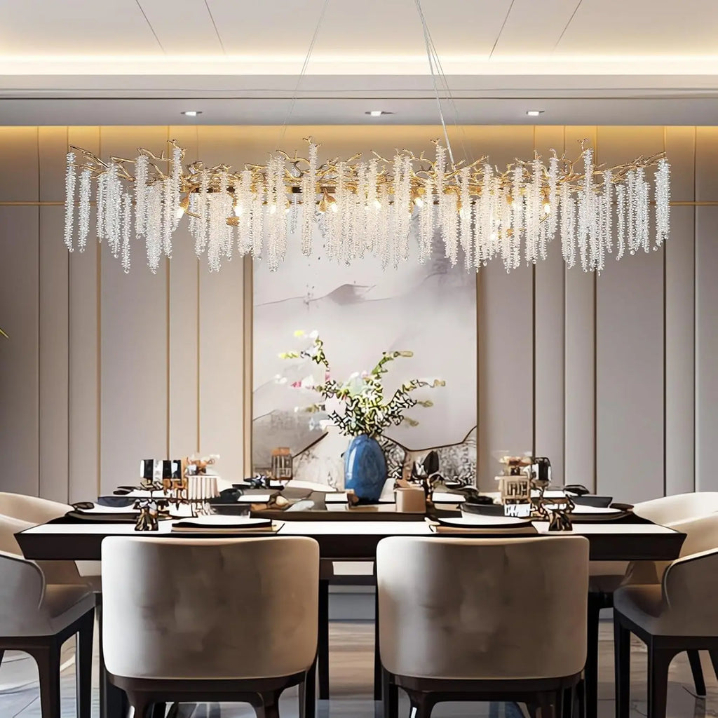 Lustre Cristal Salon