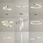 Lustre Art Déco — Cuivre