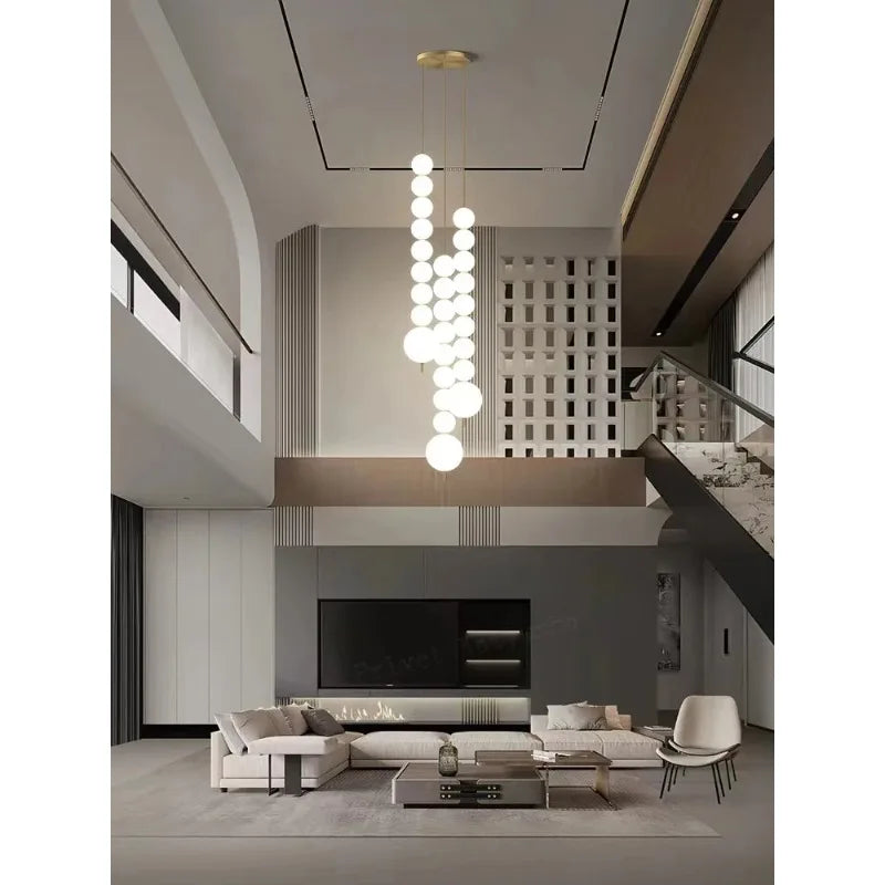 Lustre Salon Design Doré