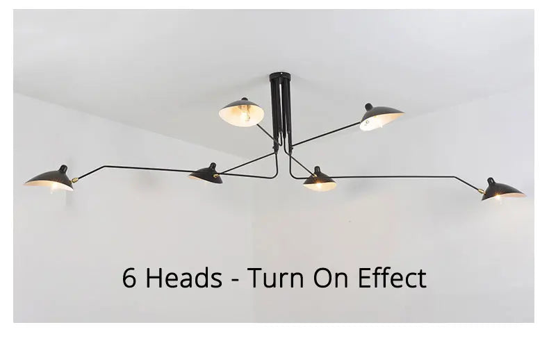 Plafonnier Salon Moderne — Plafonnier Nordique Design