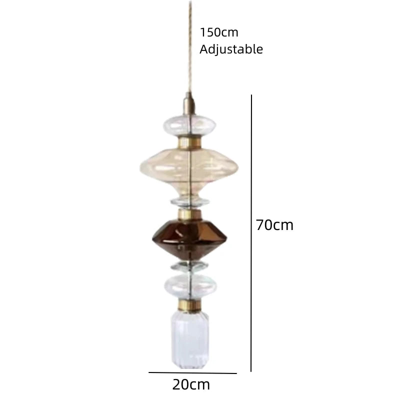 Lustre Verre Design — Moderne