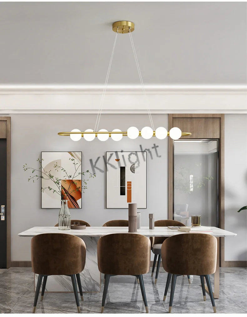 Lustre Art Déco — Cuivre