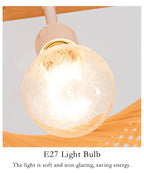 Lustre Chambre Moderne — Bambou