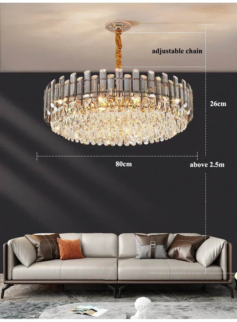 Lustre Luxe Doré