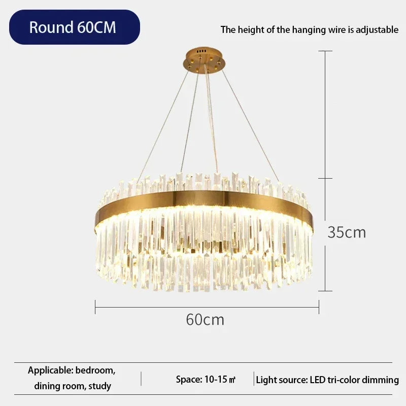 Lustre Noir Moderne