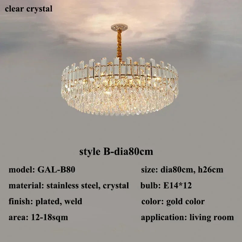 Lustre Luxe Doré