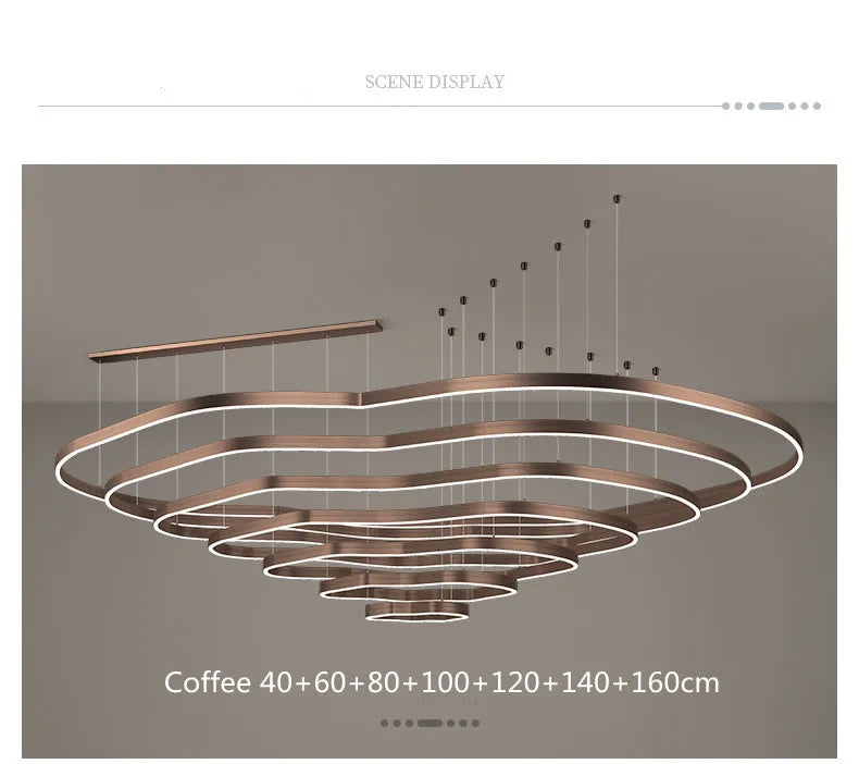 Suspension Luminaire Salon — Moderne
