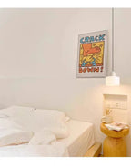 Suspension Verre Nordique Design Long — Chambre et Restaurant — E27