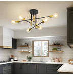 Lustre Salon Industriel