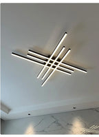 Lustre LED Chambre — Noir