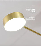 Lustre Chambre Ado — Noir — Noir S 4 ampoules 102cm