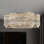 Lustre Salon Noir — Cristal