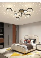 Lustre Moderne LED — Blanc