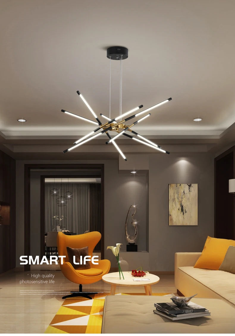 Lustre Cuisine Industriel — Plafonnier Nordique Design