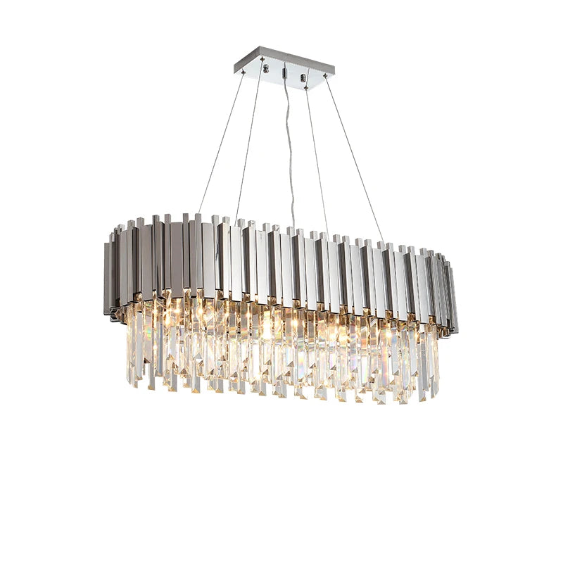 Lustre en Cristal Pas Cher — Métal