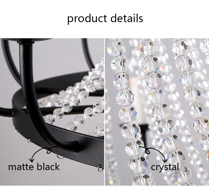 Lustre en Cristal Moderne