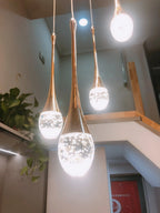Lustre Salon Moderne — Cristal