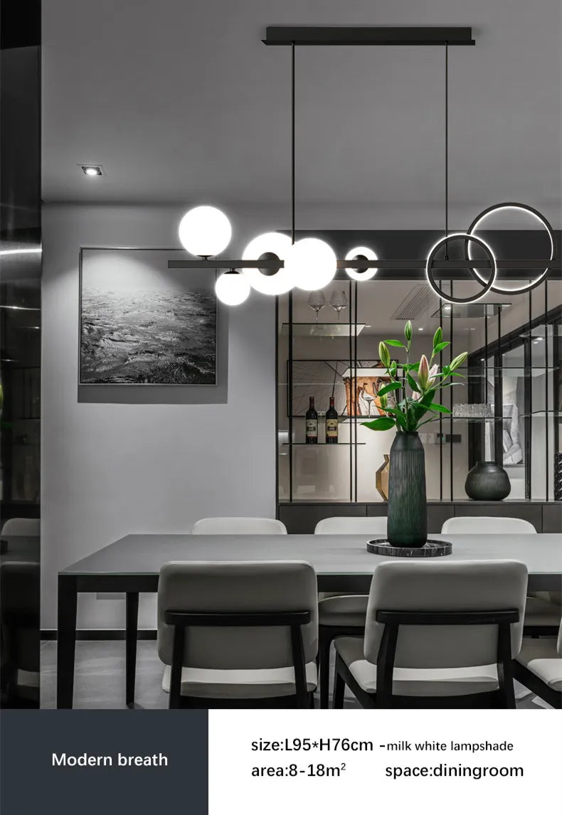Lustre Industriel Noir