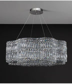 Lustre Salon Noir — Cristal