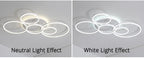 Lustre Blanc Moderne