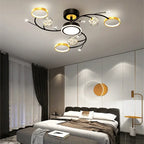 Lustre Salon Noir — Moderne