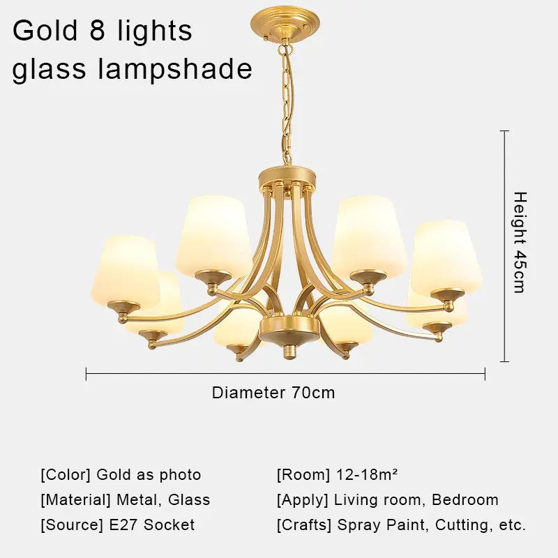 Lustre Salon Moderne — Plafonnier LED Cristal