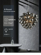 Lustre Design Salle à Manger — Nordique — 3 ampoules