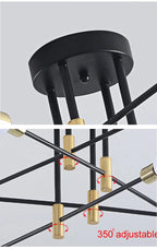Lustre Salon Industriel