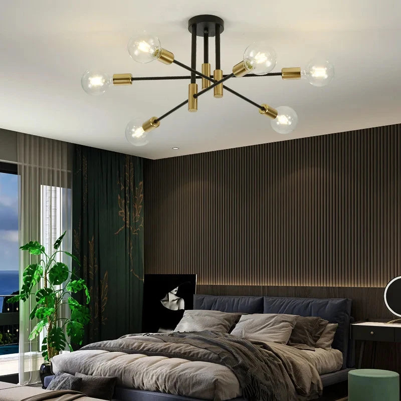 Lustre Salon Industriel