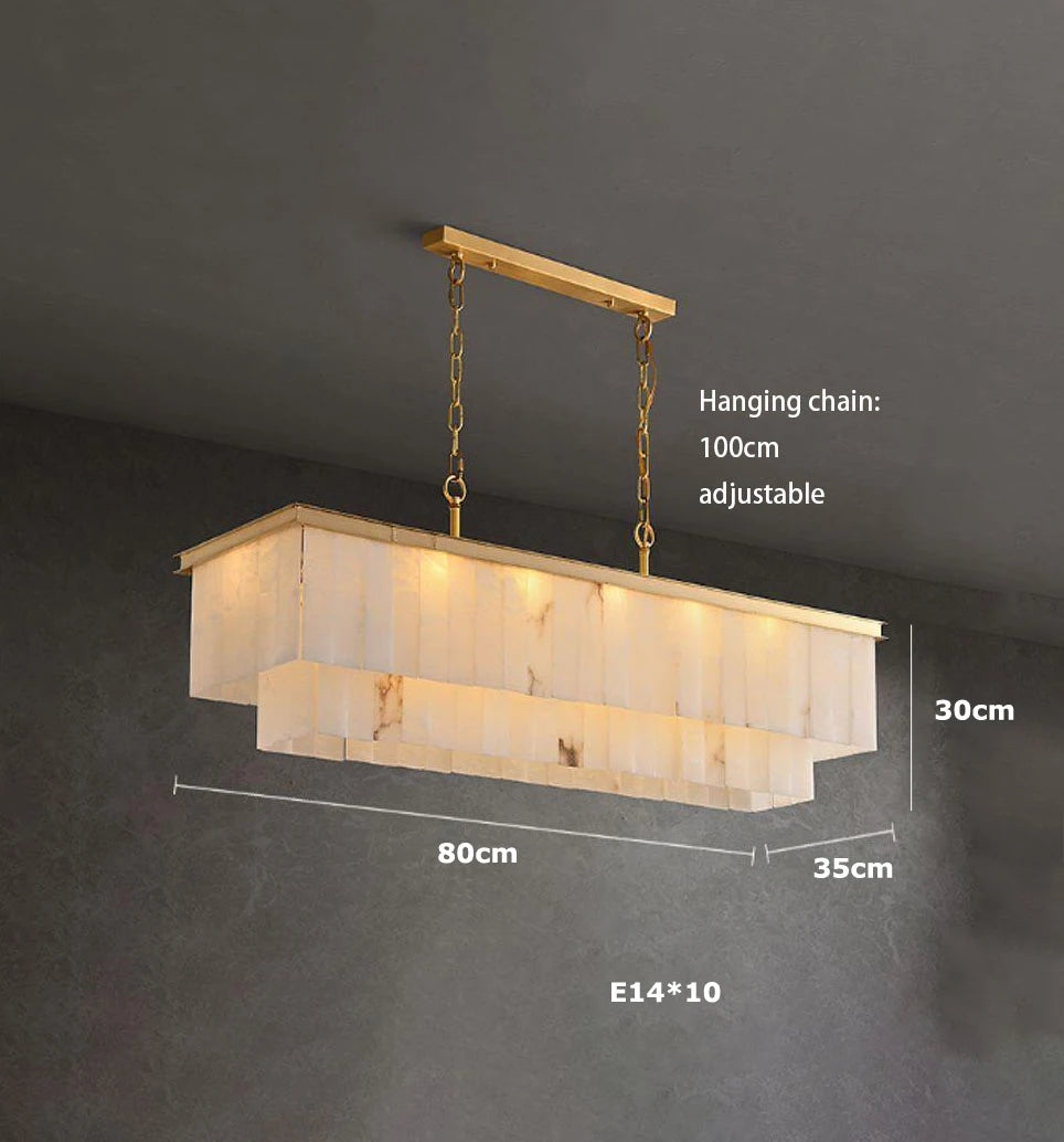 Lustre Tendance Salon — Marbre