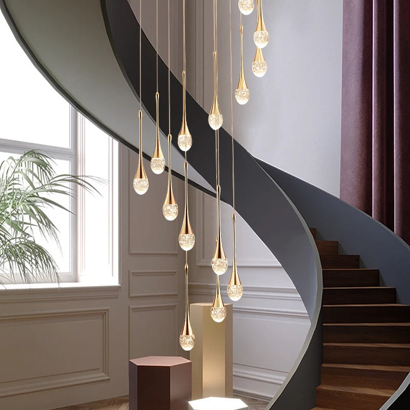 Lustre Salon Moderne — Cristal