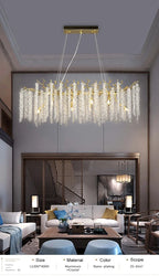 Lustre Cristal Ancien — Métal