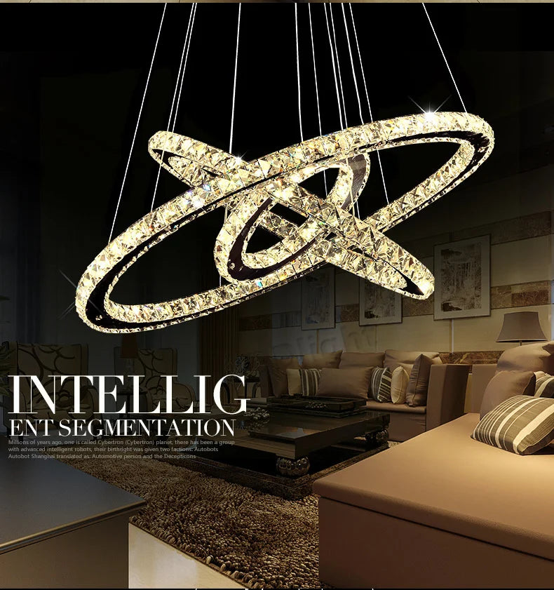 Lustre Cristal Moderne