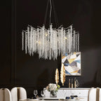 Lustre Cristal Ancien — Métal