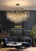 Grand Lustre Salle à Manger — Cristal Grand Format