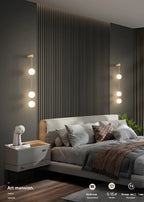 Lustre Salon Design Doré