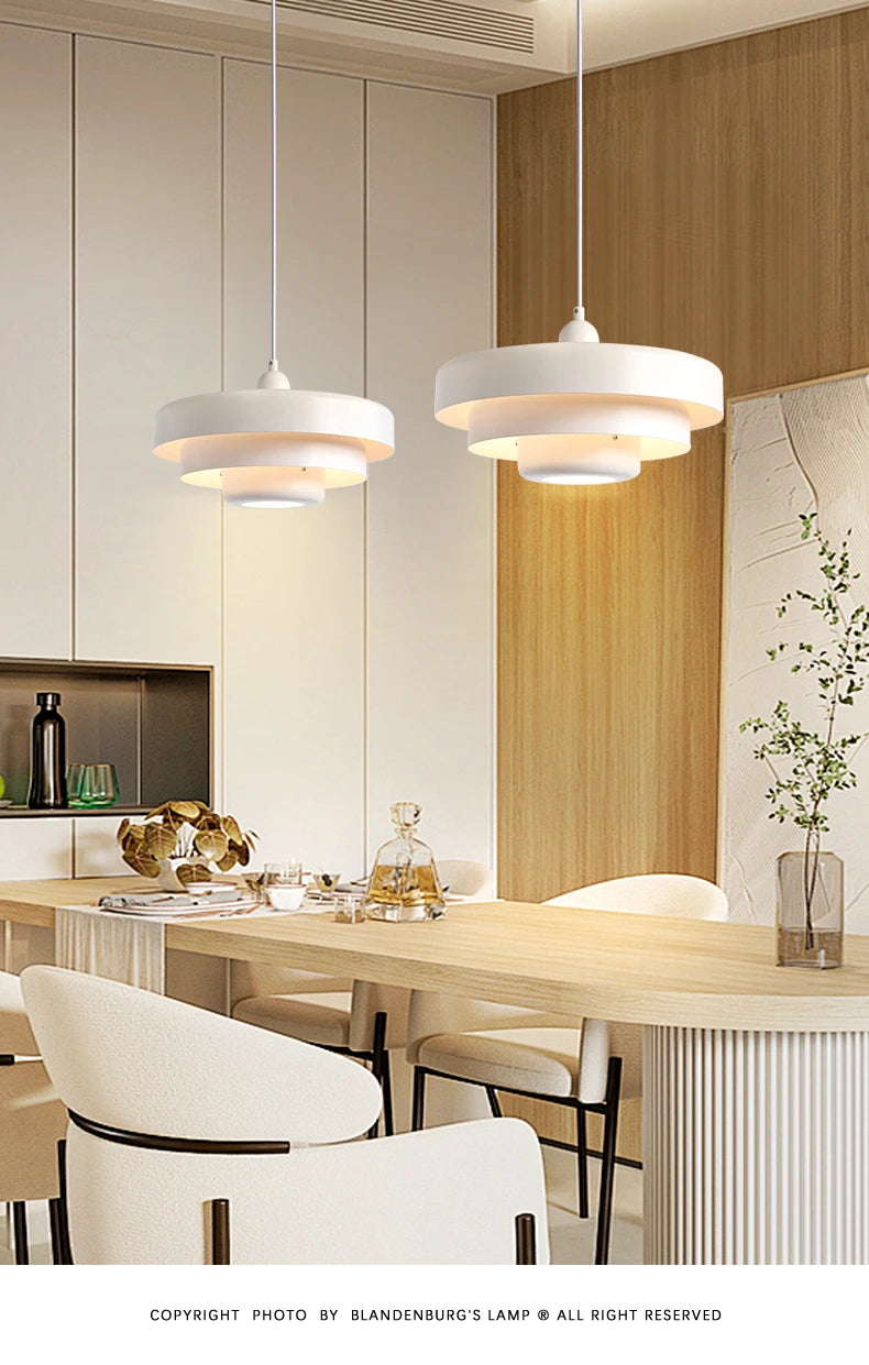 Lustre Suspension Rétro Médiéval — Bar Café Restaurant — LED Multicouleur