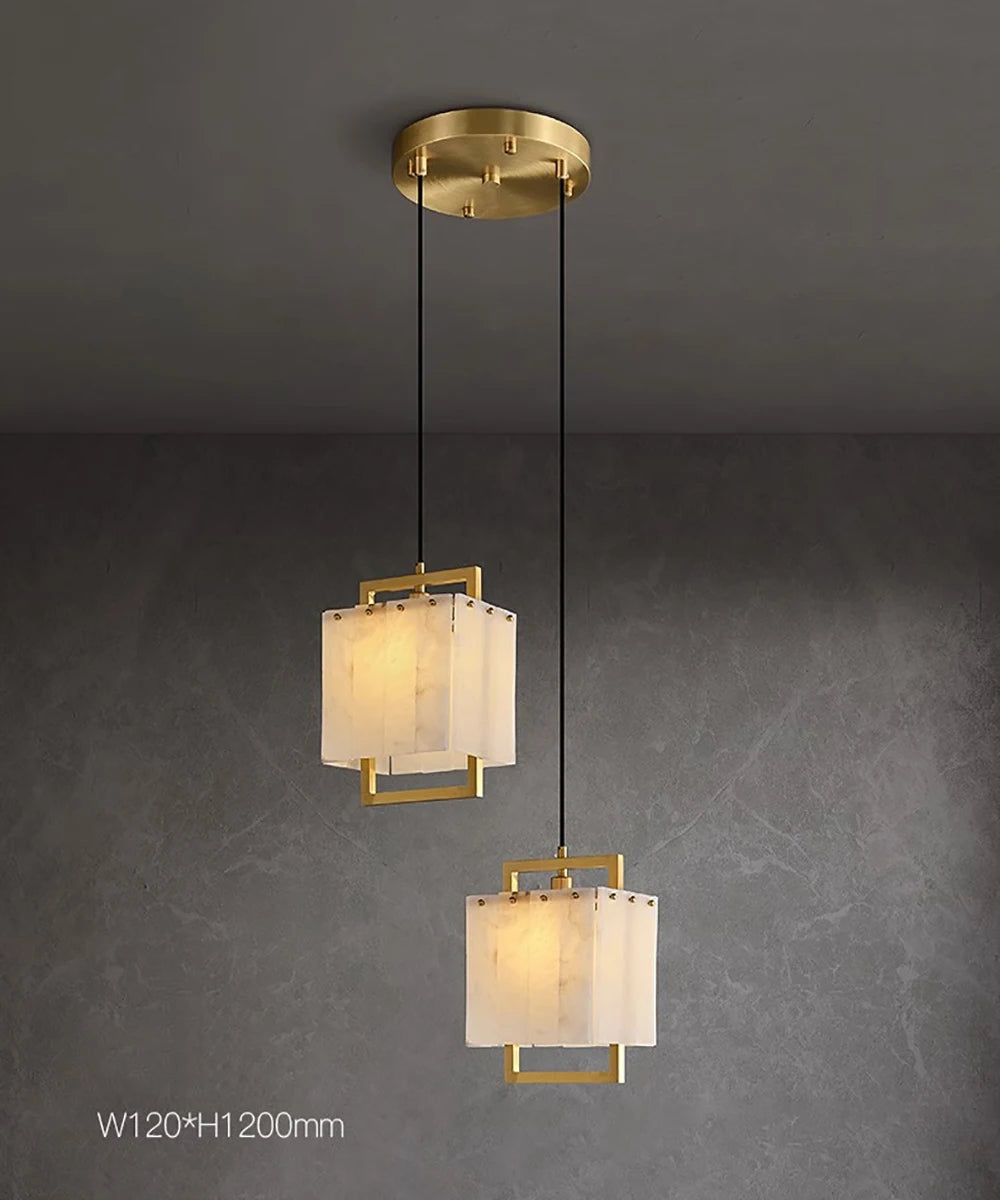 Lustre Tendance Salon — Marbre
