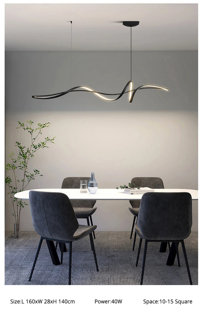 Lustre Salle à Manger Tendance — Salon