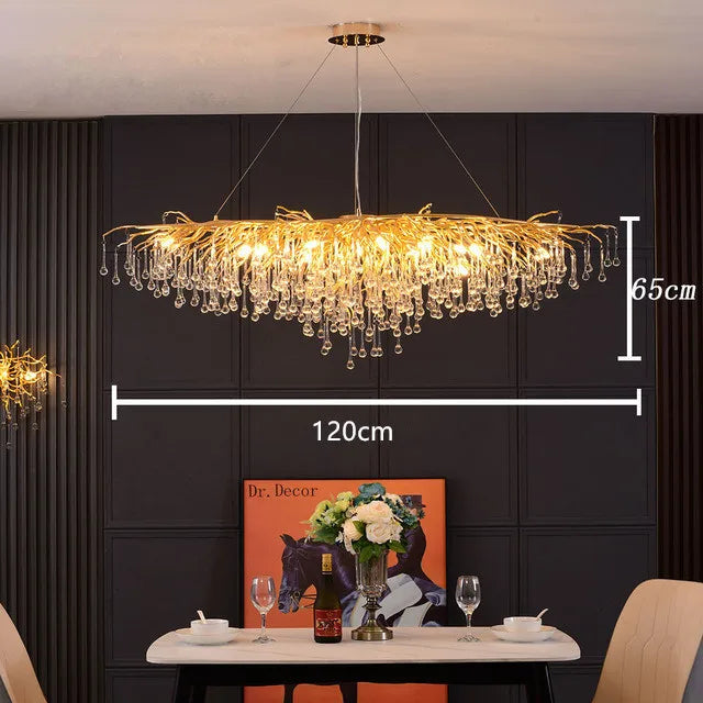 Lustre Cristal Salon — Nordique