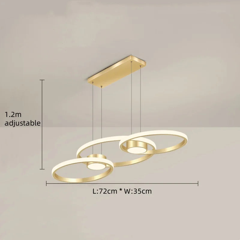 Suspension Luminaire Salon — Métal
