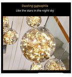 Lustre Salle à Manger Moderne — Cristal