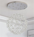 Lustre Cristal Moderne — Escalier