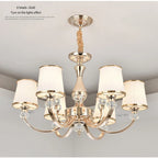 Lustre Luxe Cristal — Salon