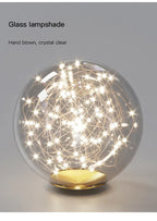 Suspension Luminaire Verre — Plafonnier Boule Moderne