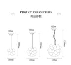 Lustre Coloré — Plafonnier Nordique Design