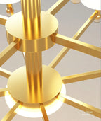 Lustre Moderne Salon — Plafonnier Nordique Design