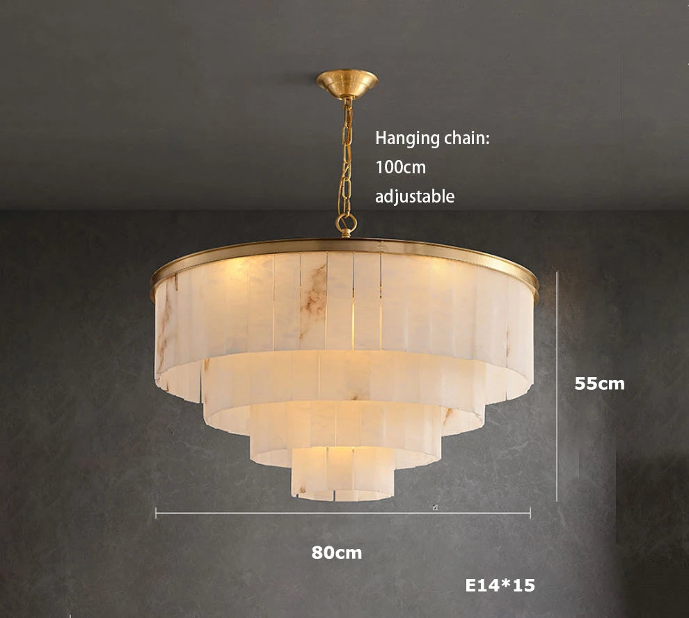 Lustre Tendance Salon — Marbre