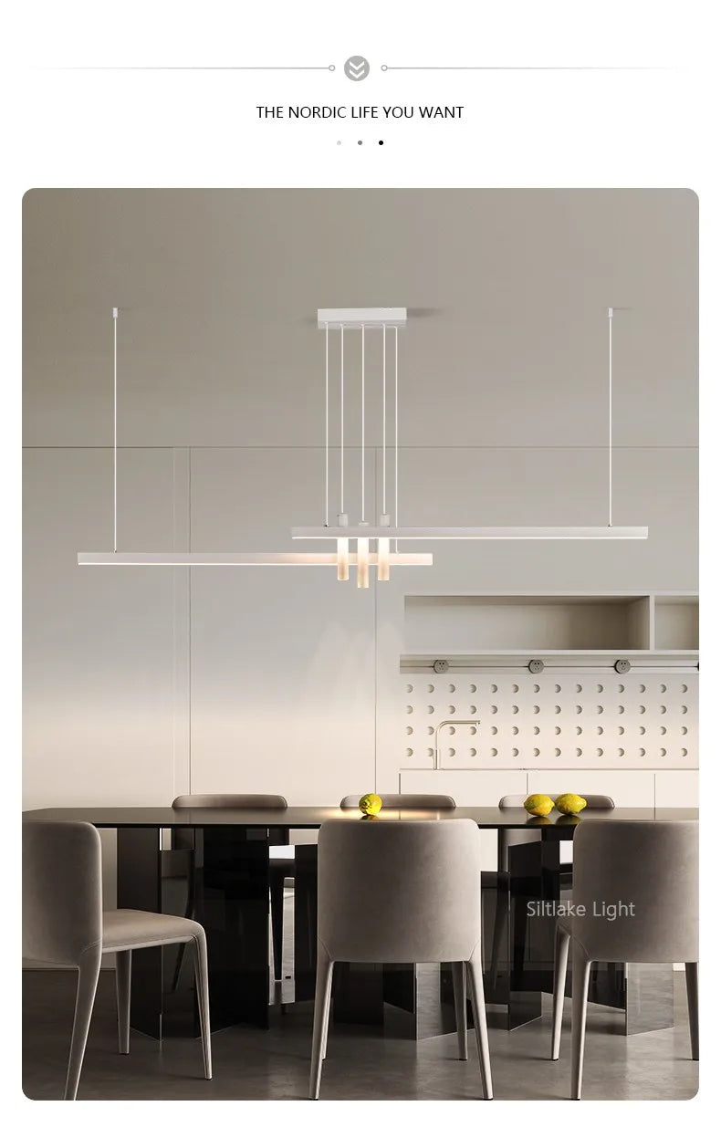 Lustre Cuisine Moderne — Industriel